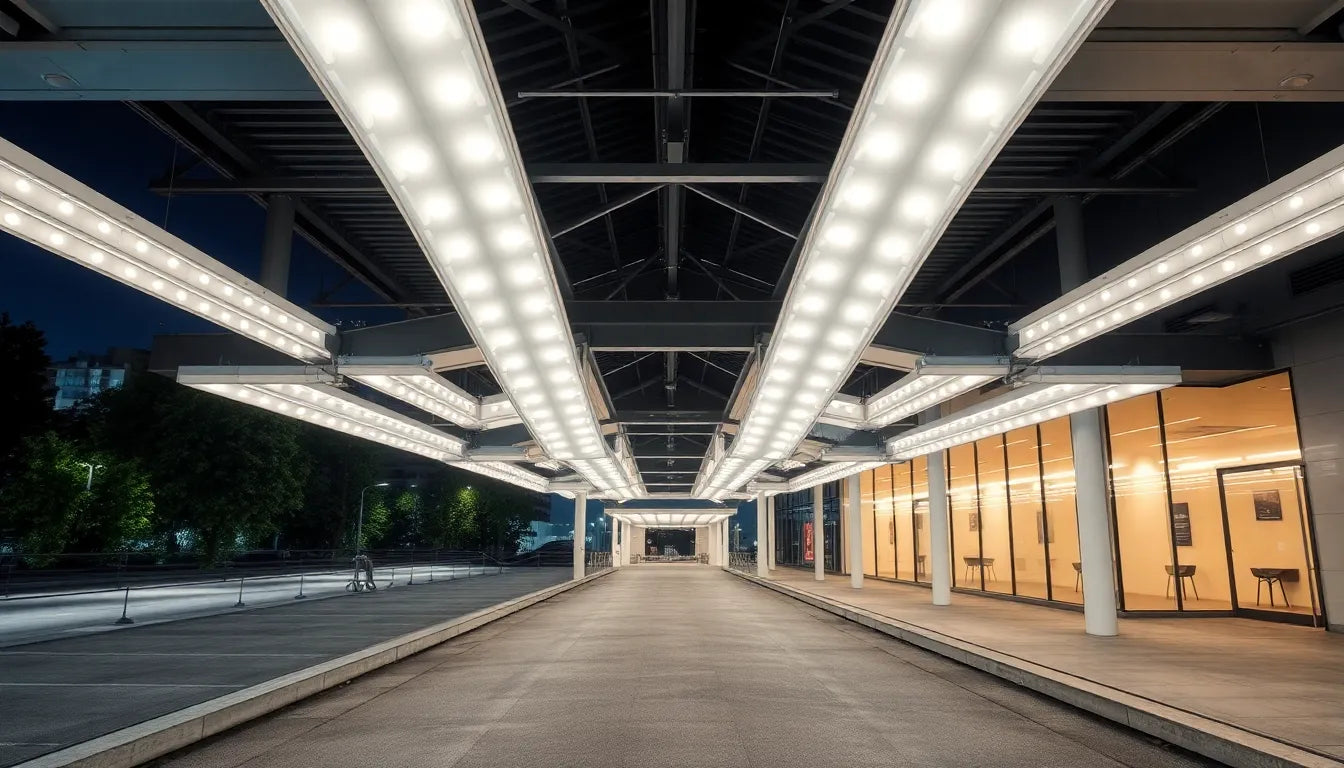 lys op i hjemmet med 20 meter LED strips - Illustration