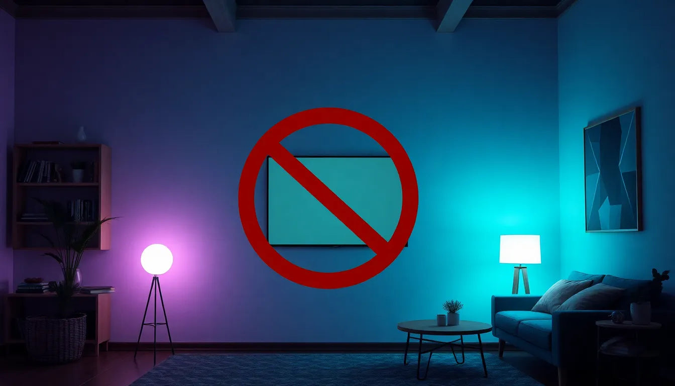 oplys hjemmet med farver: opdag magien ved rgb gulvlamper - Illustration