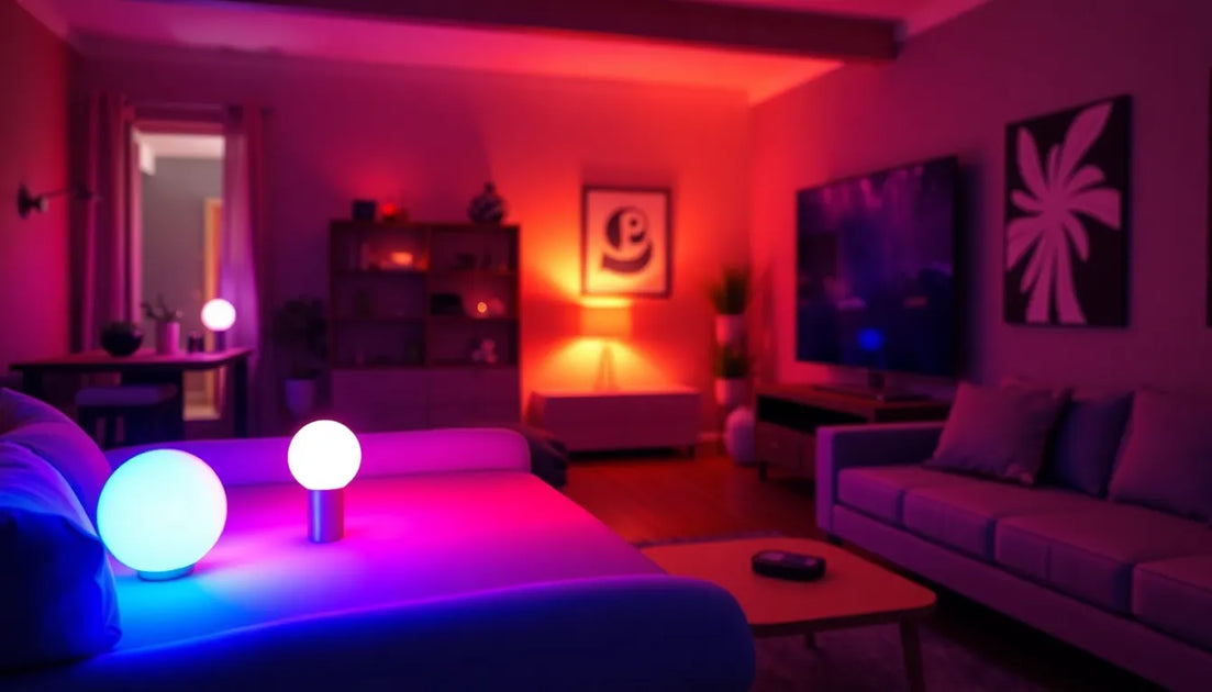 Oplev Magien: Sådan Forvandler RGB LED Gulvlamper Dit Hjem til en ...