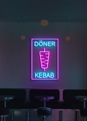 Döner kebab - LED Neon skilt