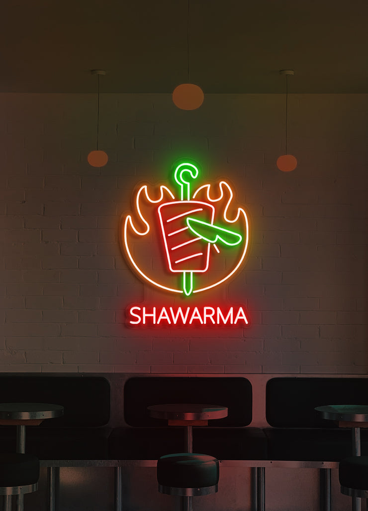 Shawarma - LED Neon skilt