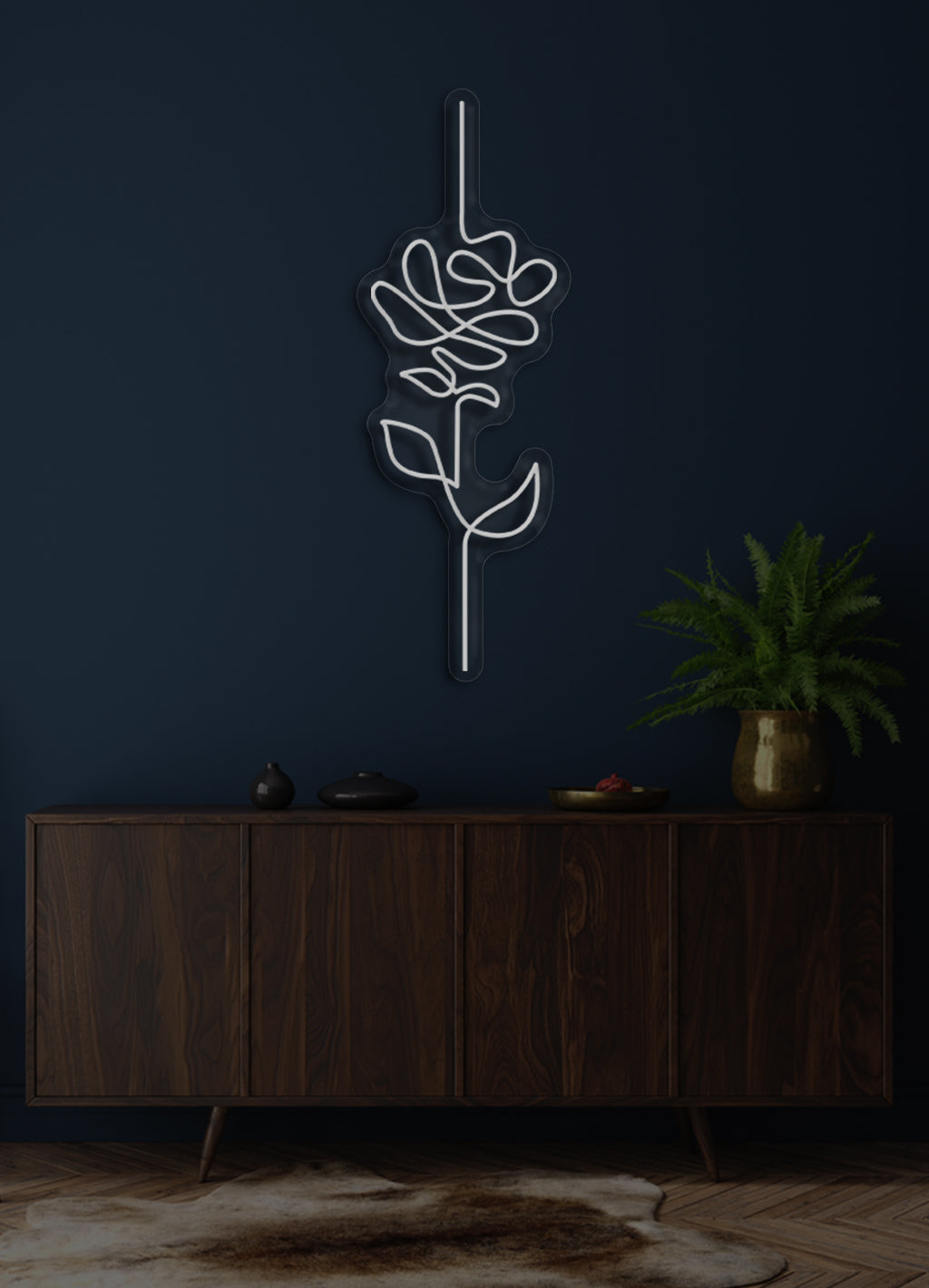 Flower - LED Neon skilt