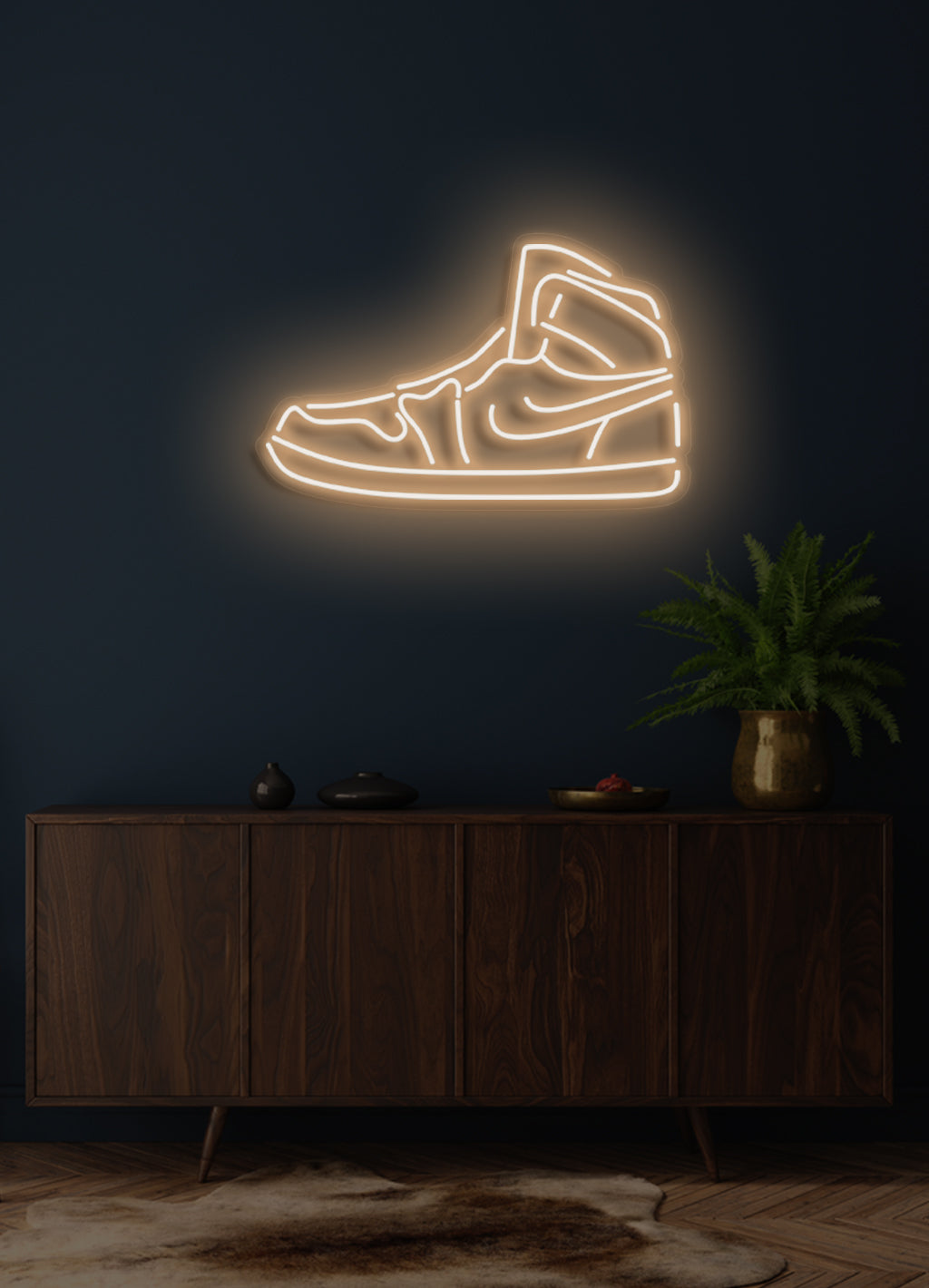 Nike Sneaker - LED Neon skilt