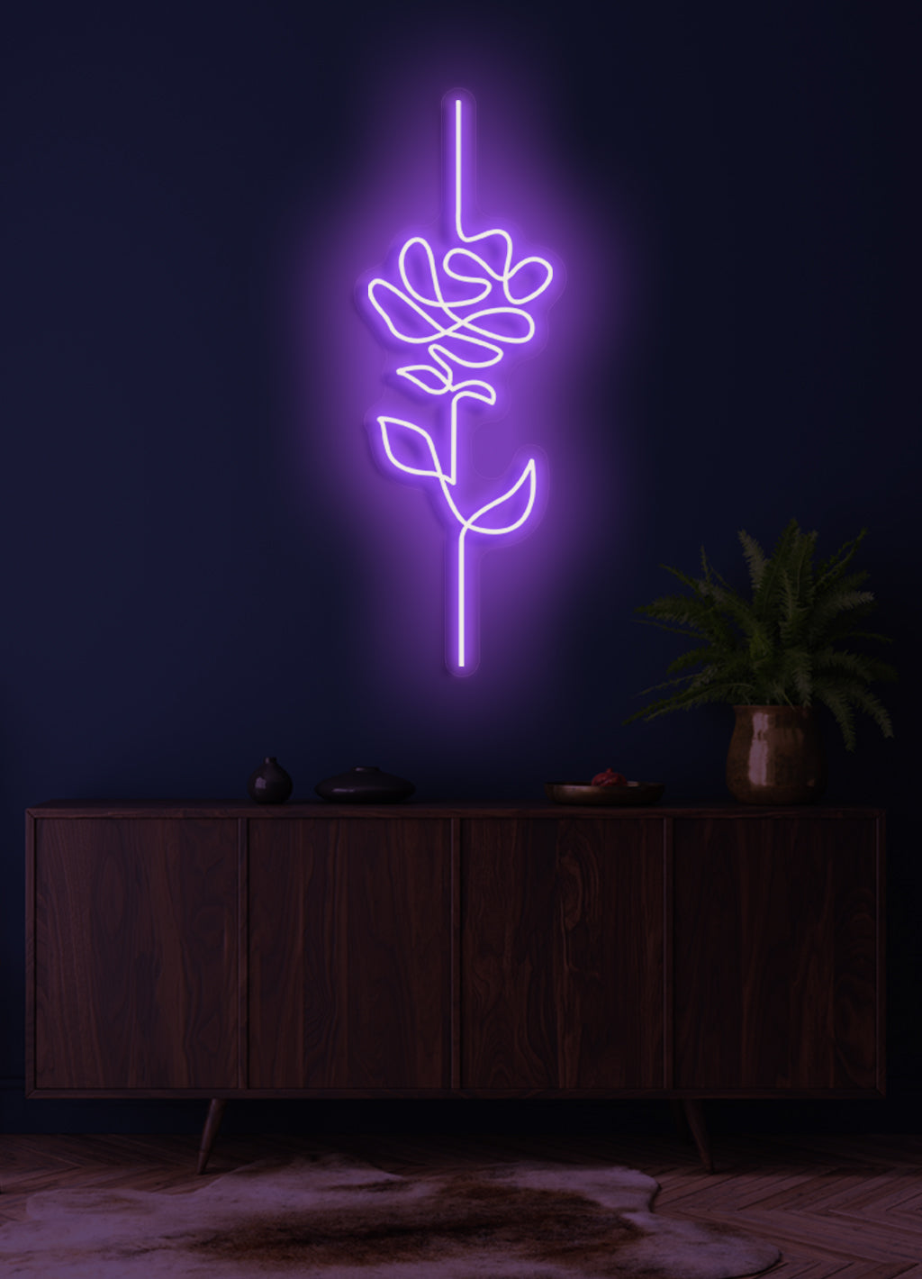 Flower - LED Neon skilt