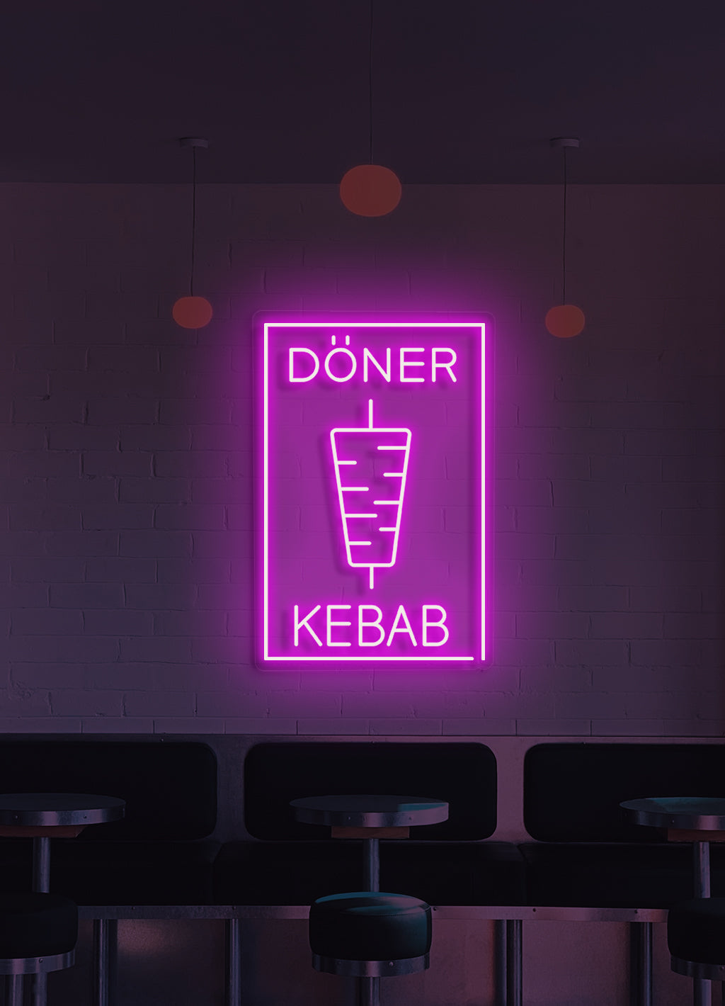 Döner kebab - LED Neon skilt