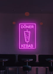 Döner kebab - LED Neon skilt