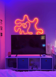 RGB WiFi Neon strip - 3 meter m. farveskift