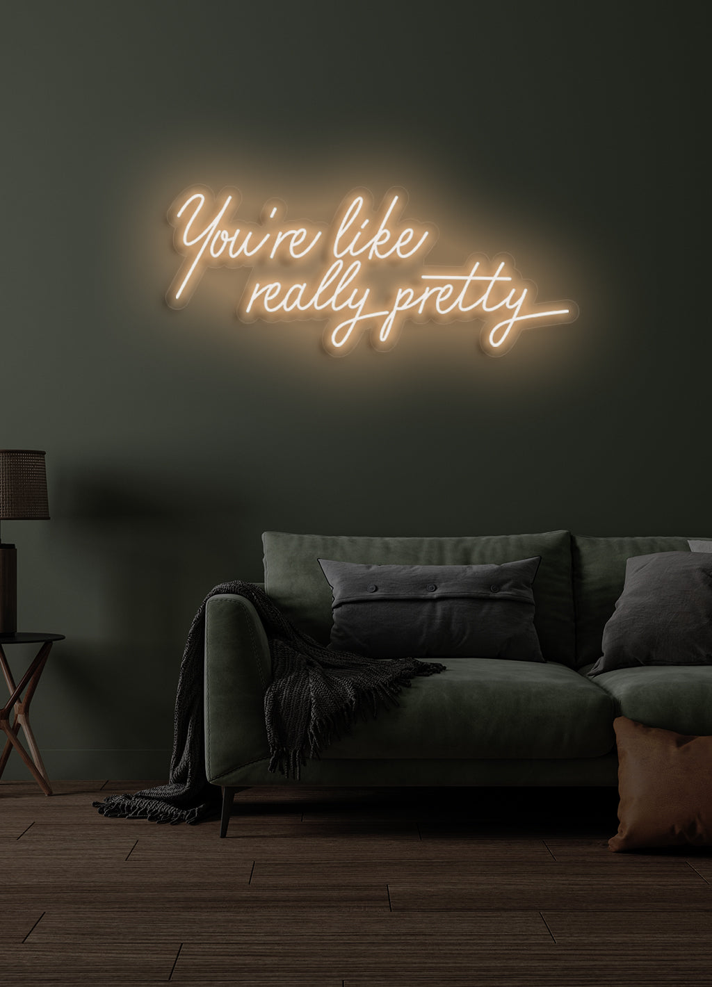 You're like really pretty - LED Neon skilt