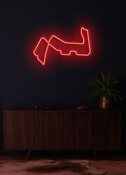 F1 Marina Bay Circuit track - LED Neon skilt