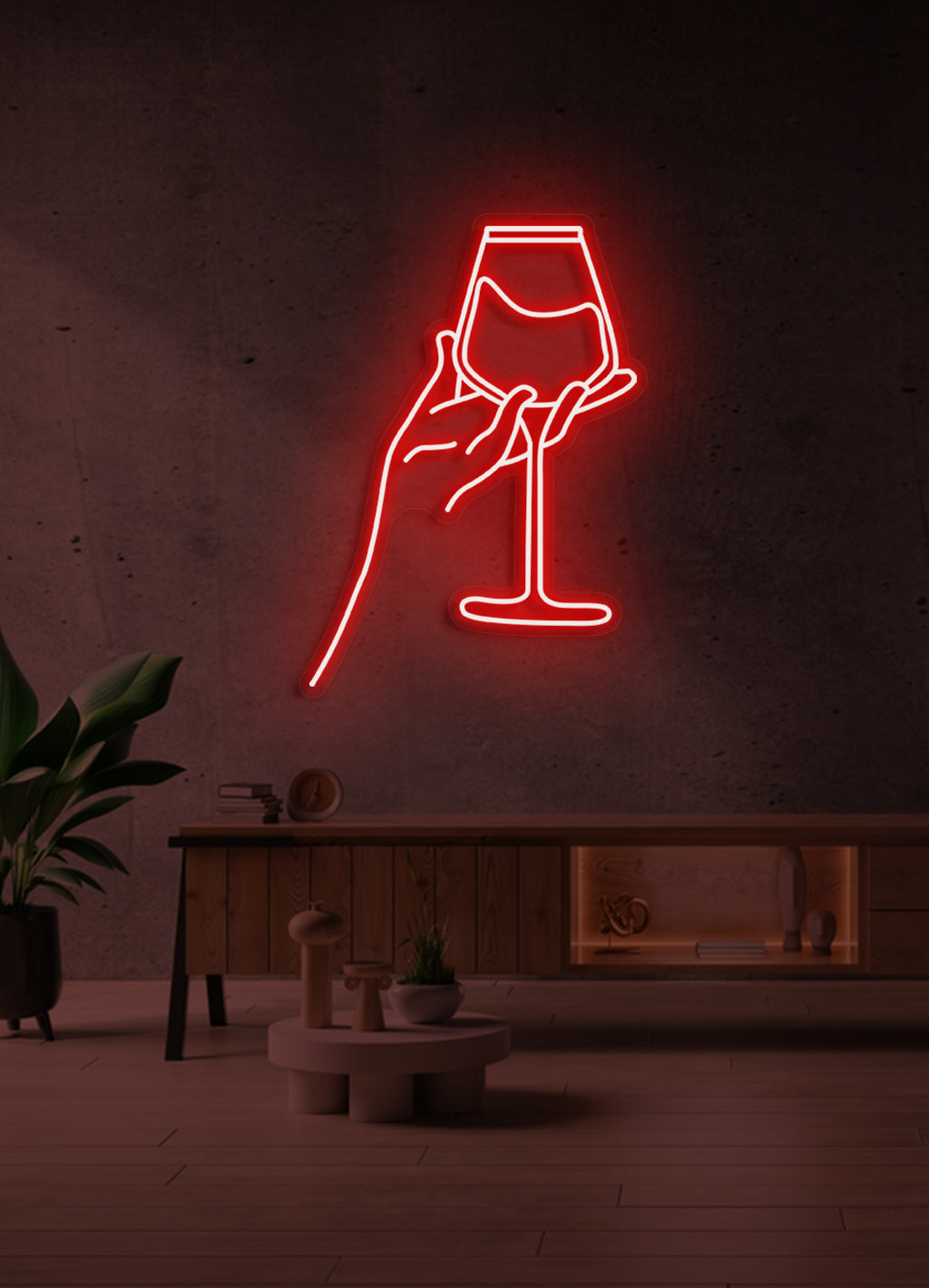 Wine - LED Neon skilt