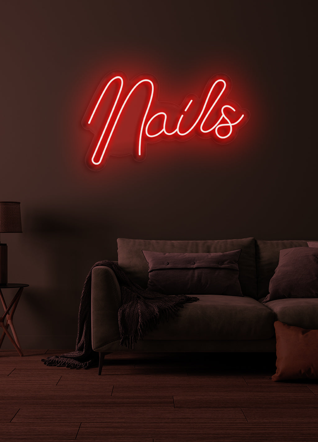 Nails - LED Neon skilt