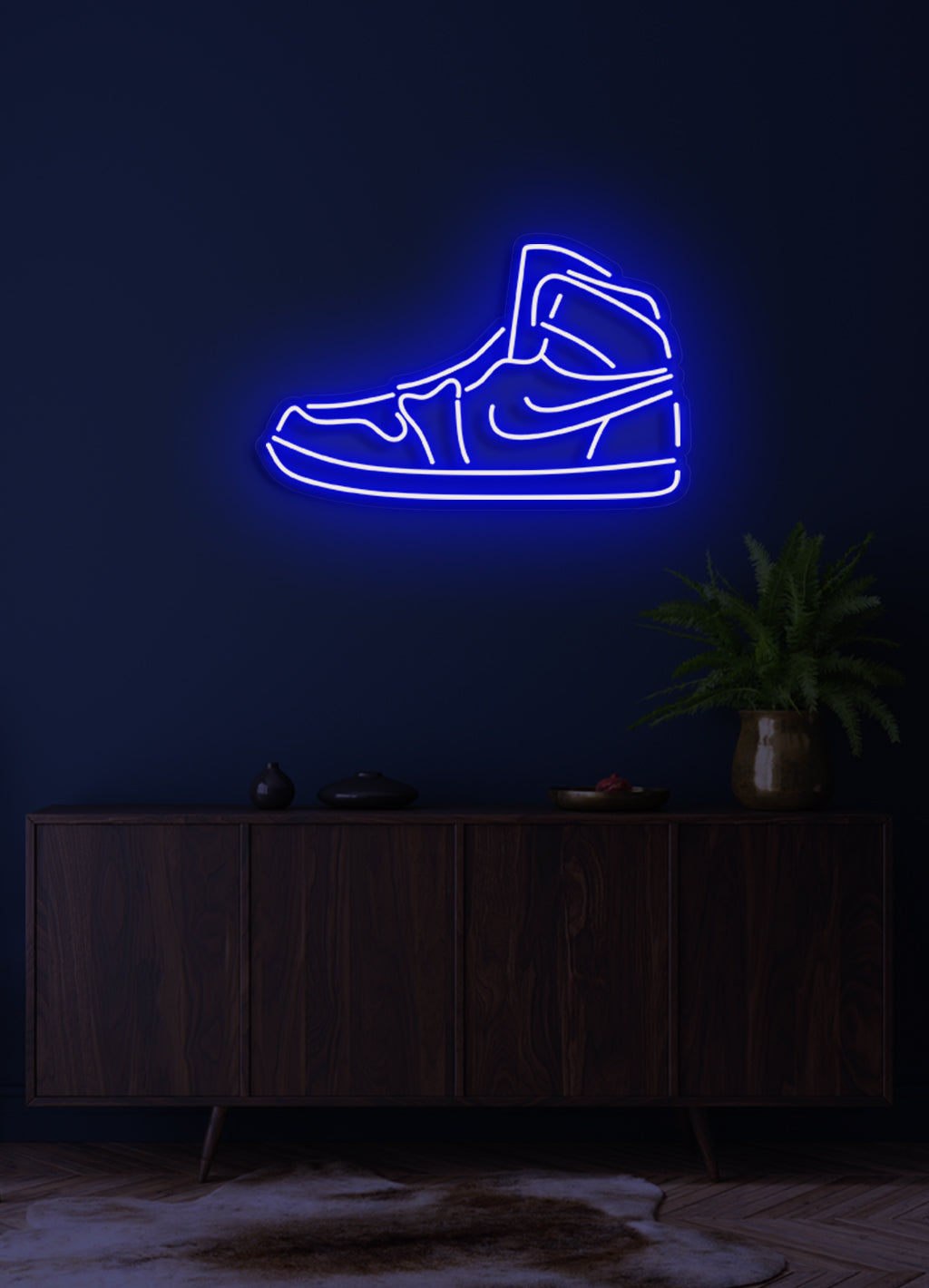 Nike Sneaker - LED Neon skilt