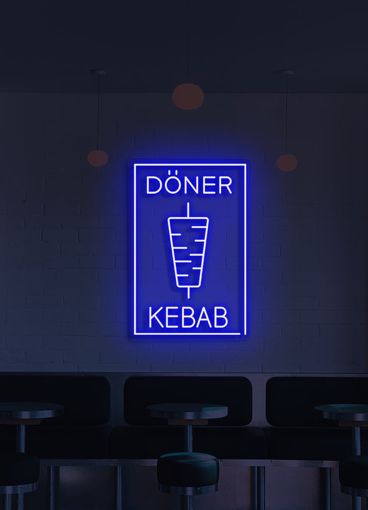 Döner kebab - LED Neon skilt