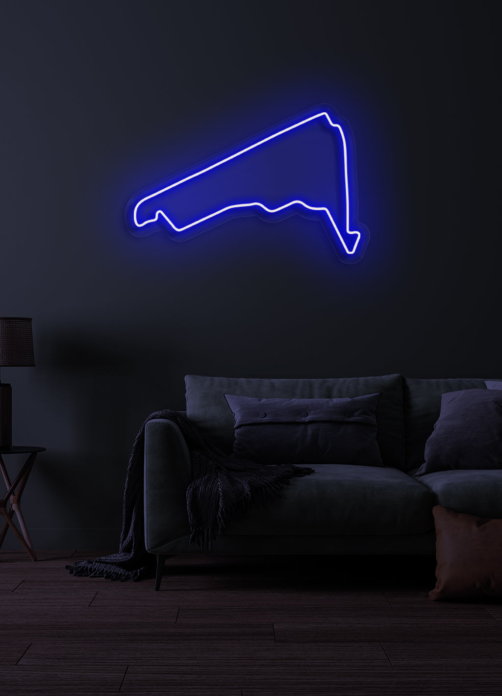 F1 Autodromo Hermanos Rodriguez track - LED Neon skilt