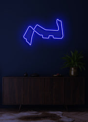 F1 Marina Bay Circuit track - LED Neon skilt