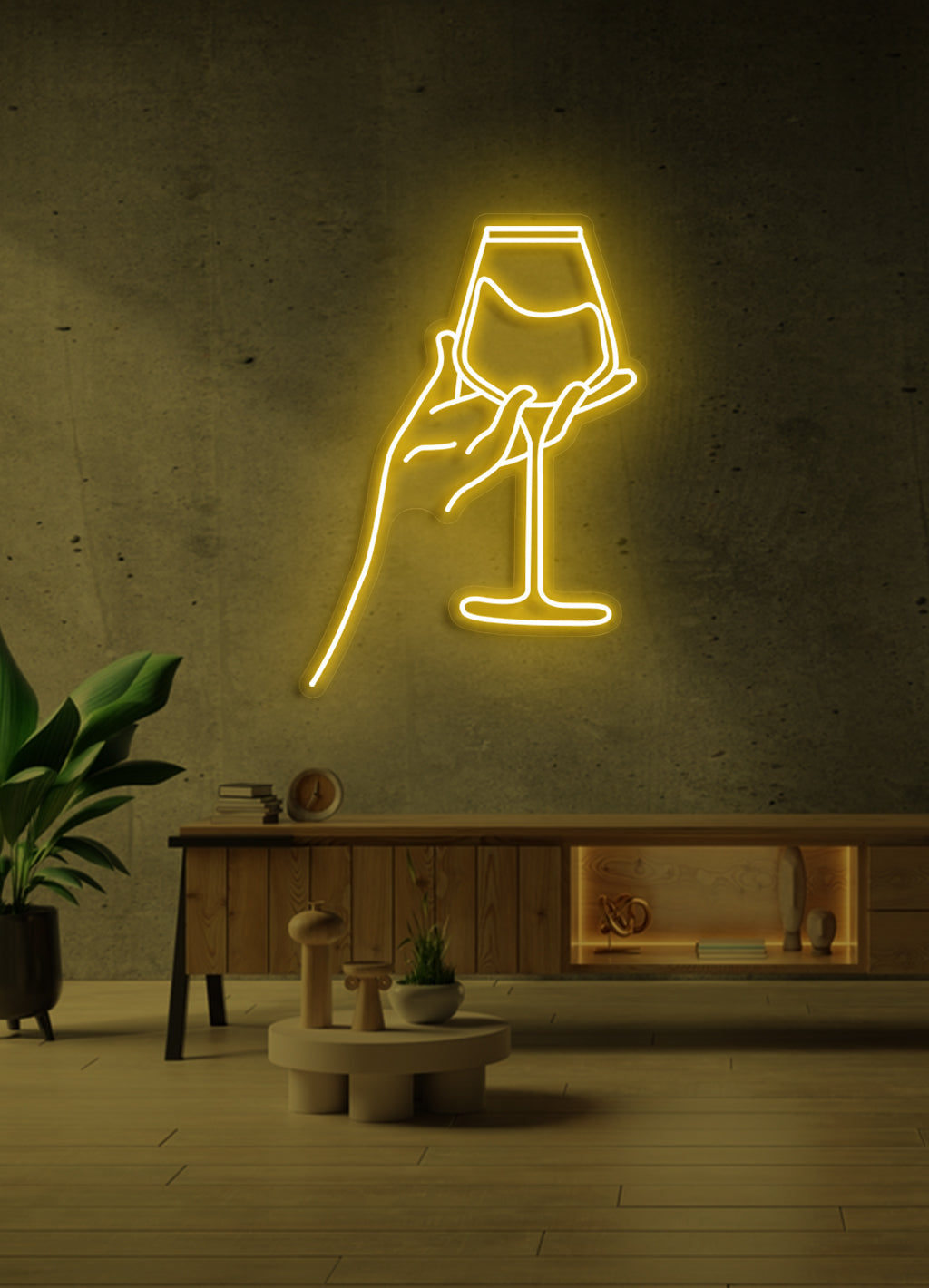 Wine - LED Neon skilt