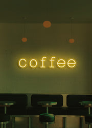 Coffee - LED Neon skilt