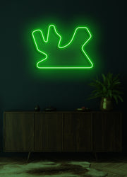 F1 Losail International Circuit track - LED Neon skilt