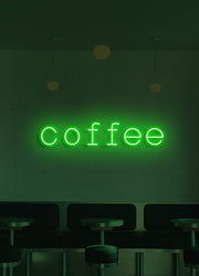 Coffee - LED Neon skilt