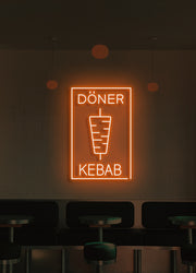 Döner kebab - LED Neon skilt