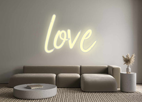 Custom Neon: Love