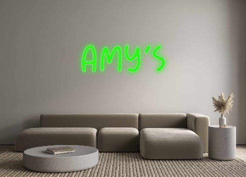 Custom Neon: amy’s