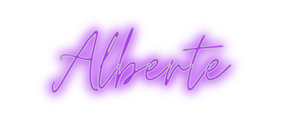 Custom Neon: Alberte