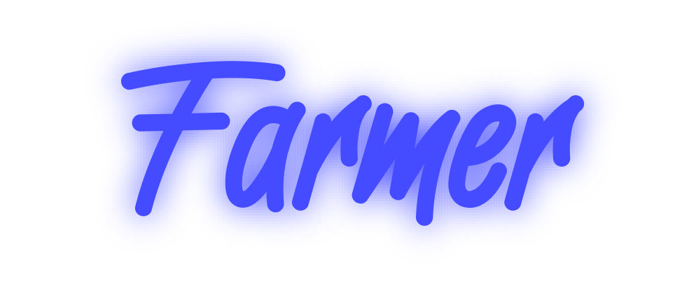 Custom Neon: Farmer