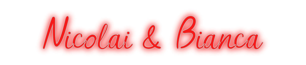Custom Neon: Nicolai & Bia...