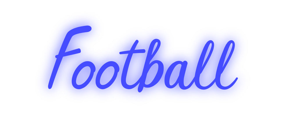 Custom Neon: Football