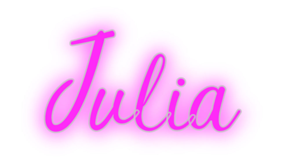 Custom Neon: Julia