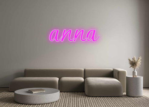 Custom Neon: anna