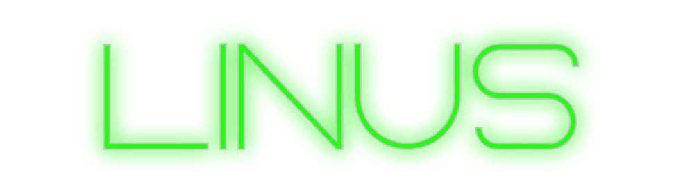 Custom Neon: LINUS