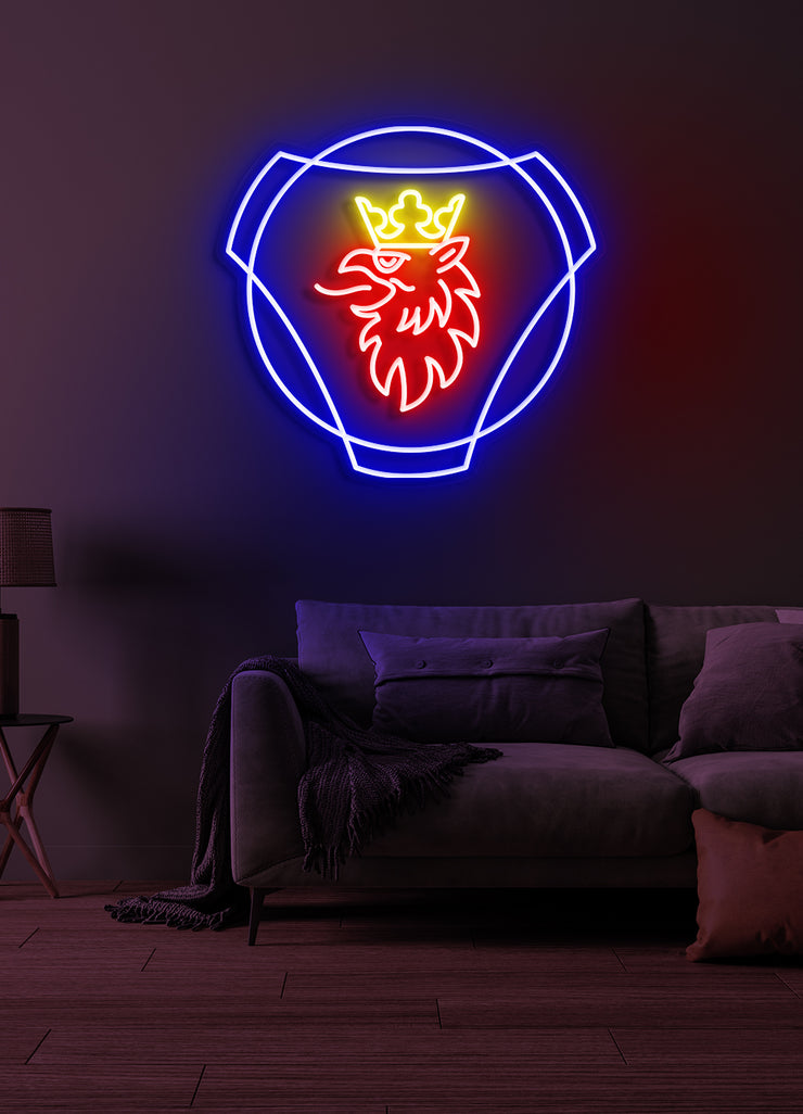 Scania - LED Neon skilt