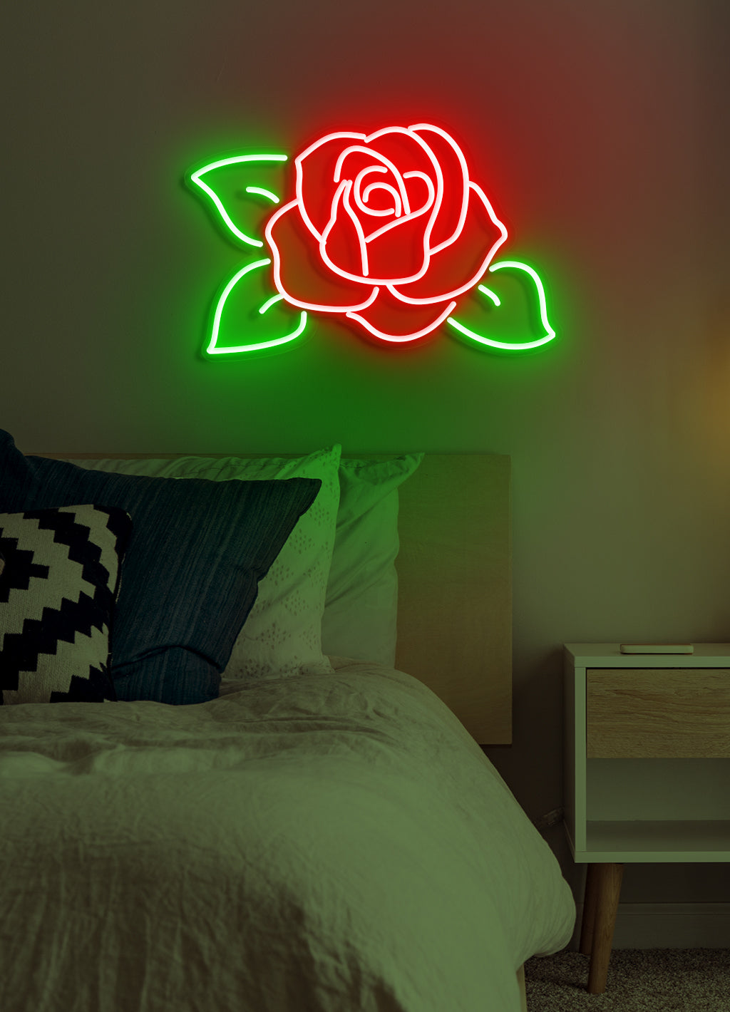 Rose - LED Neon skilt