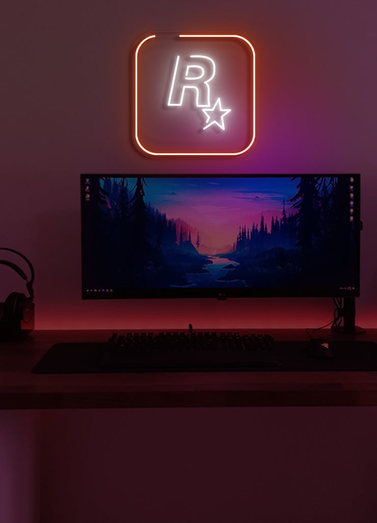 Rockstar - LED Neon skilt