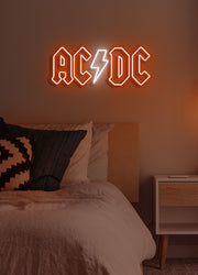 AC DC - LED Neon skilt