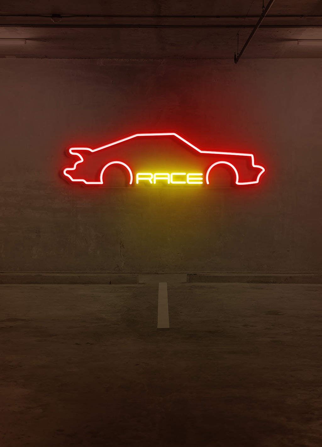 Race - LED Neon skilt