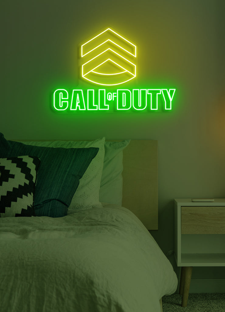 Call of Duty - LED Neon skilt