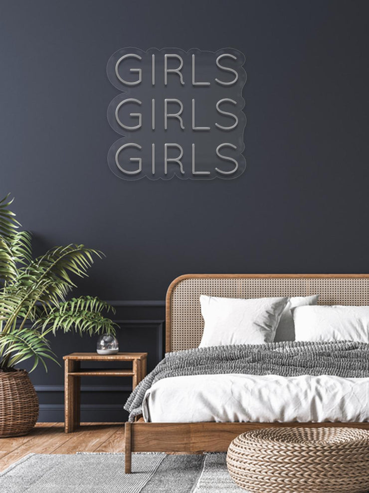 Girls Girls Girls - LED Neon skilt