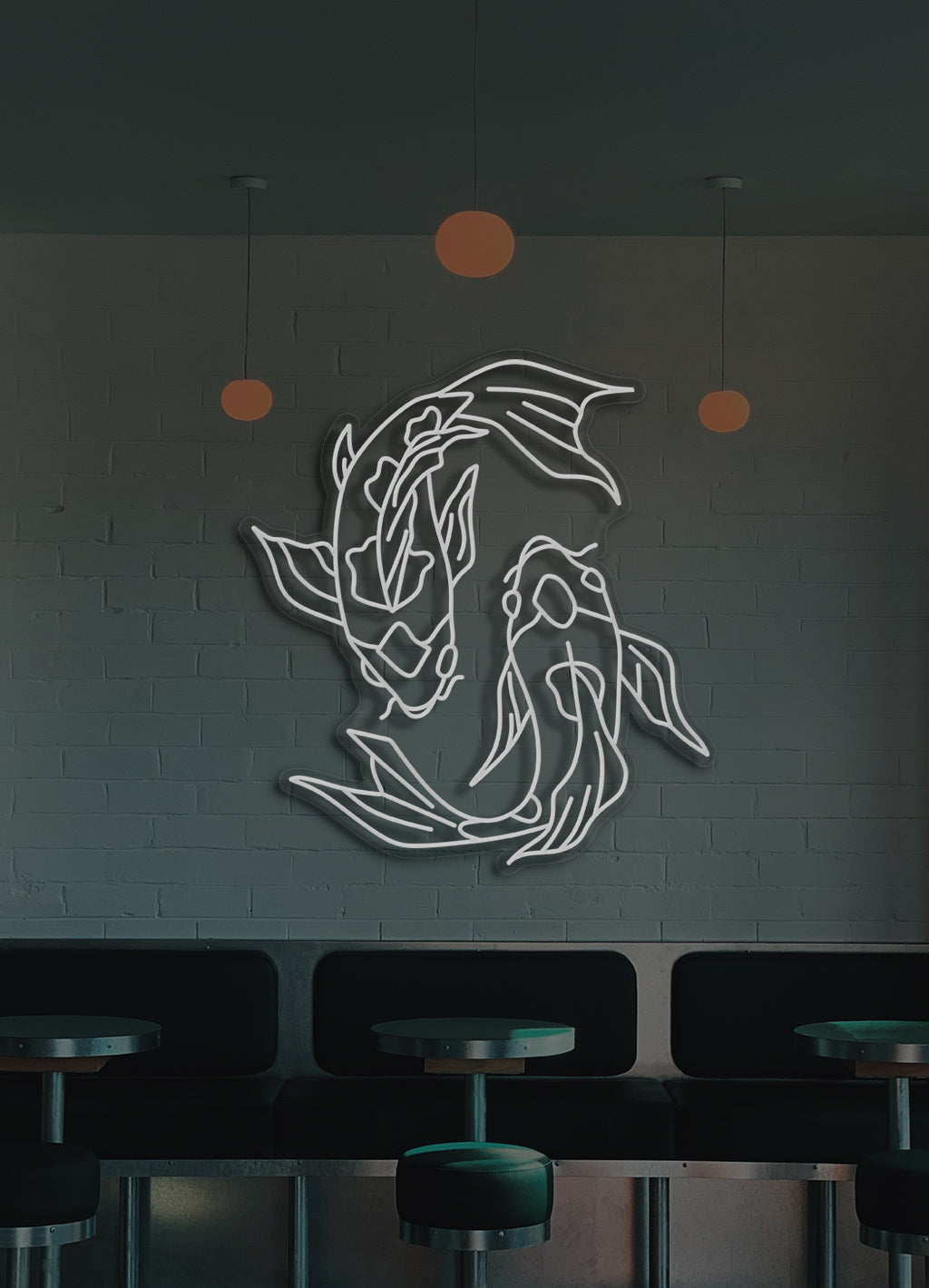 Koi fish - LED Neon skilt