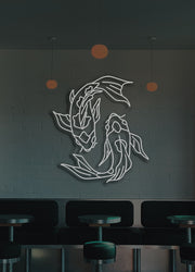 Koi fish - LED Neon skilt
