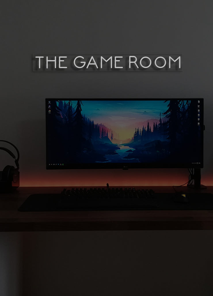 The game room - LED Neon skilt