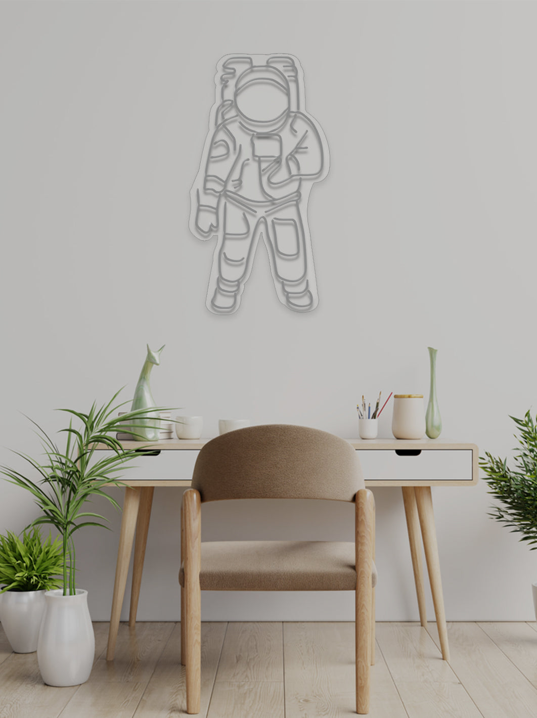 Astronaut - LED Neon skilt