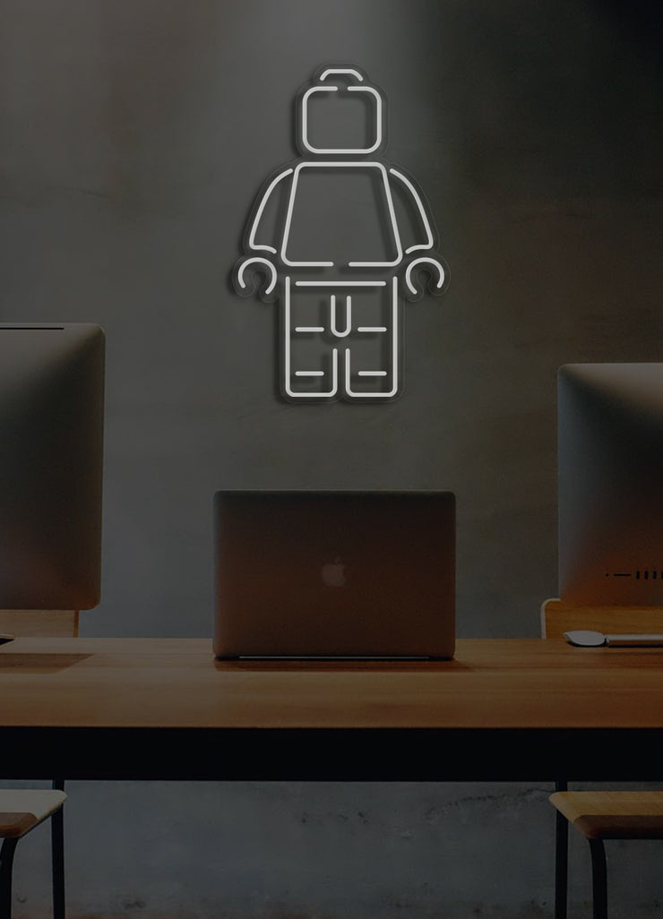 LEGO man - LED Neon skilt