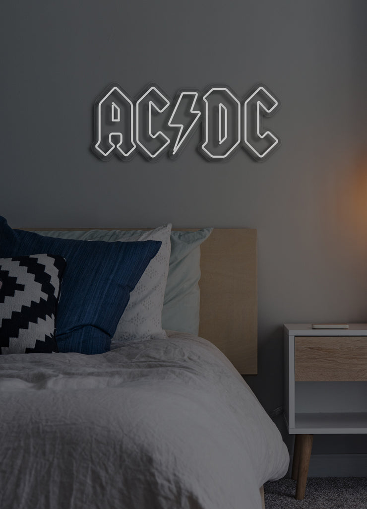 AC DC - LED Neon skilt