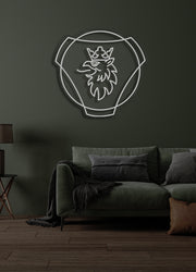 Scania - LED Neon skilt