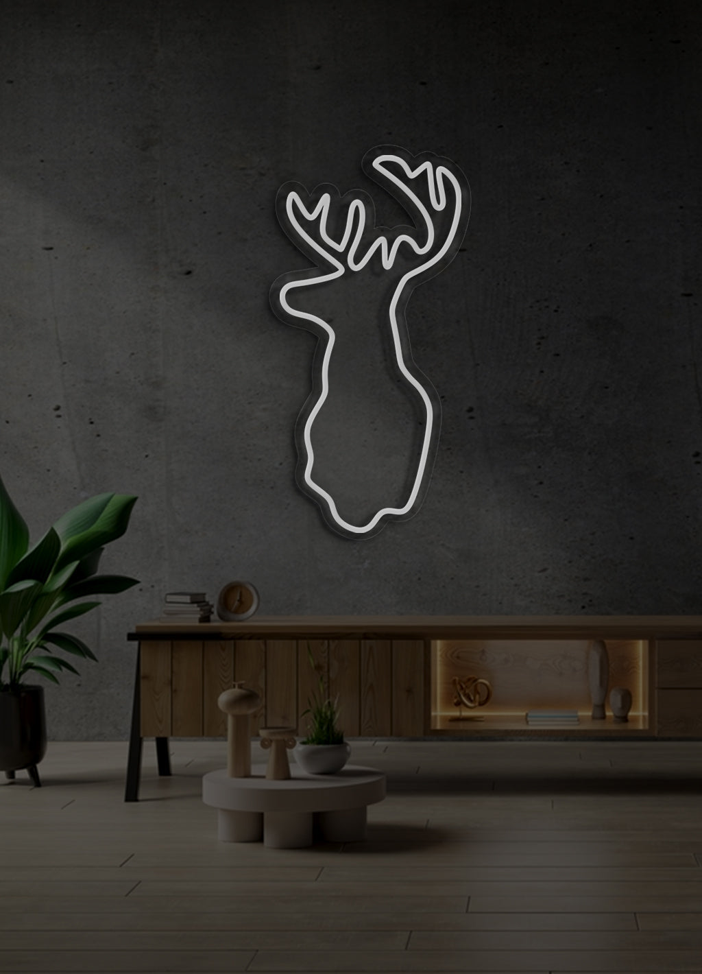 Deer - LED Neon skilt