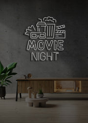 Movie Night - LED Neon skilt