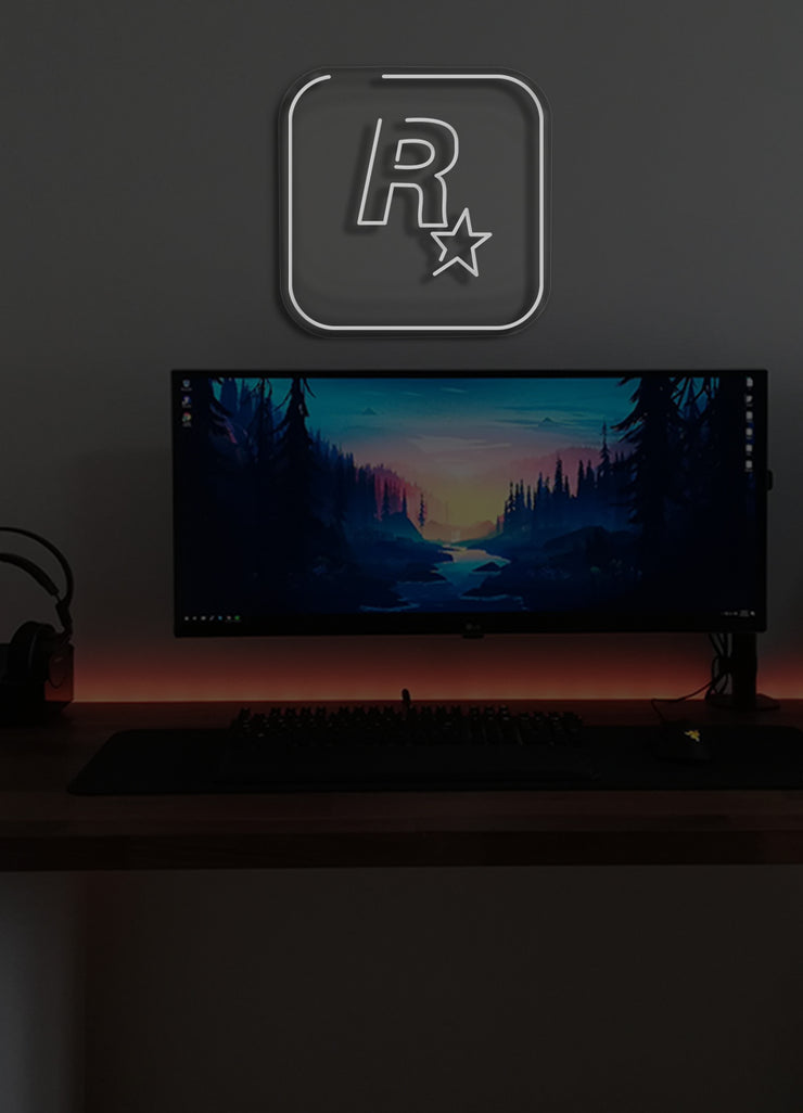 Rockstar - LED Neon skilt
